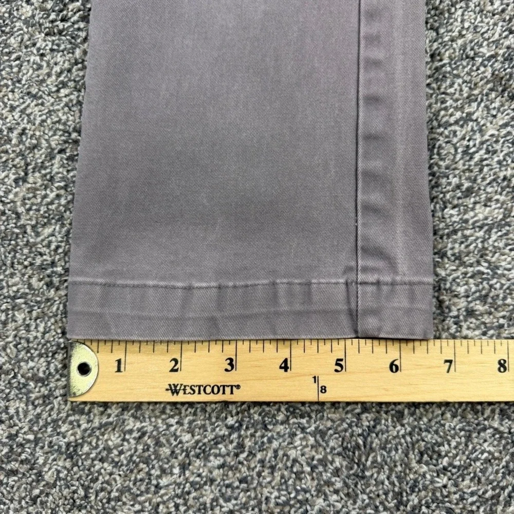 Taylor Stitch Slim Fit Chino Pants Men 32 Dusty Purple Light Grey Organic Cotton